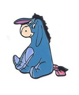 Walt Disney Winnie the Pooh Eeyore Sitting Metal Enamel Pin NEW UNUSED - $7.84