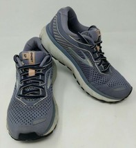 Brooks Ghost 12 Womens 1203051B086 Gray Running Jogging Shoes Sneaker Si... - $29.69
