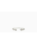Kate Spade Pave Crystal Dalmatian Puppy Dog Cuff Bracelet Hinge Black Wh... - $121.82 CAD