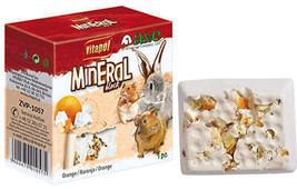 Orange Flavored Mineral Block for Small Animals - $1.95
