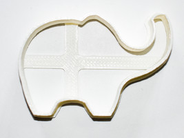 Elephant Zoo Animal Safari Full Cookie Cutter 3D Printed USA PR310 - £2.39 GBP