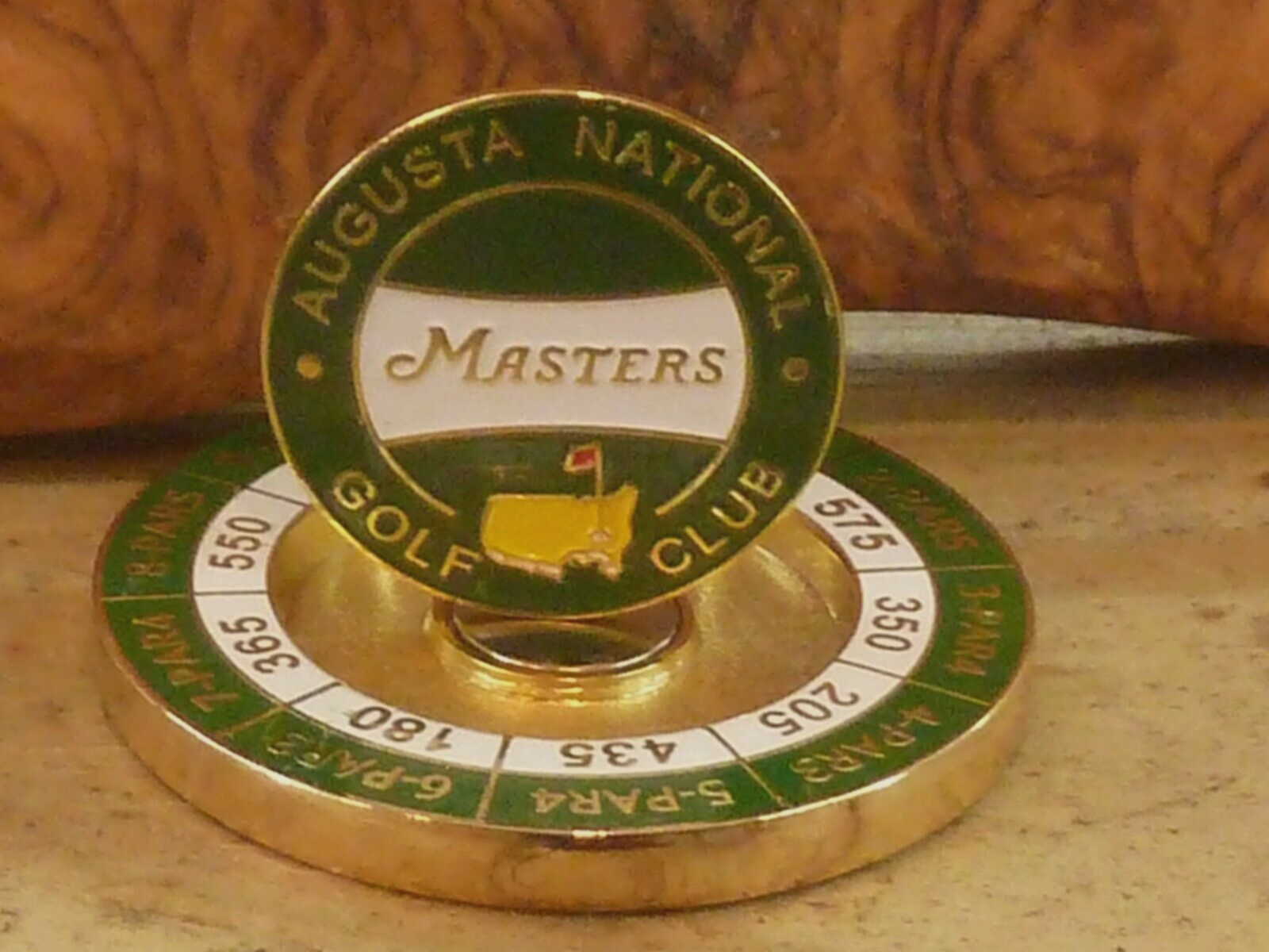 The Masters Tournament Magnetic Ball Marker Augustal National Yd Holder ... - $18.76