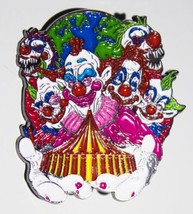 Killer Klowns From Outer Space Movie Group Image Metal Enamel Pin NEW UNUSED - £7.90 GBP