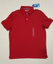 Medium Nautica Performance DECK Biking Red Moisture Wick Polo Shirt 42&quot; - £19.75 GBP