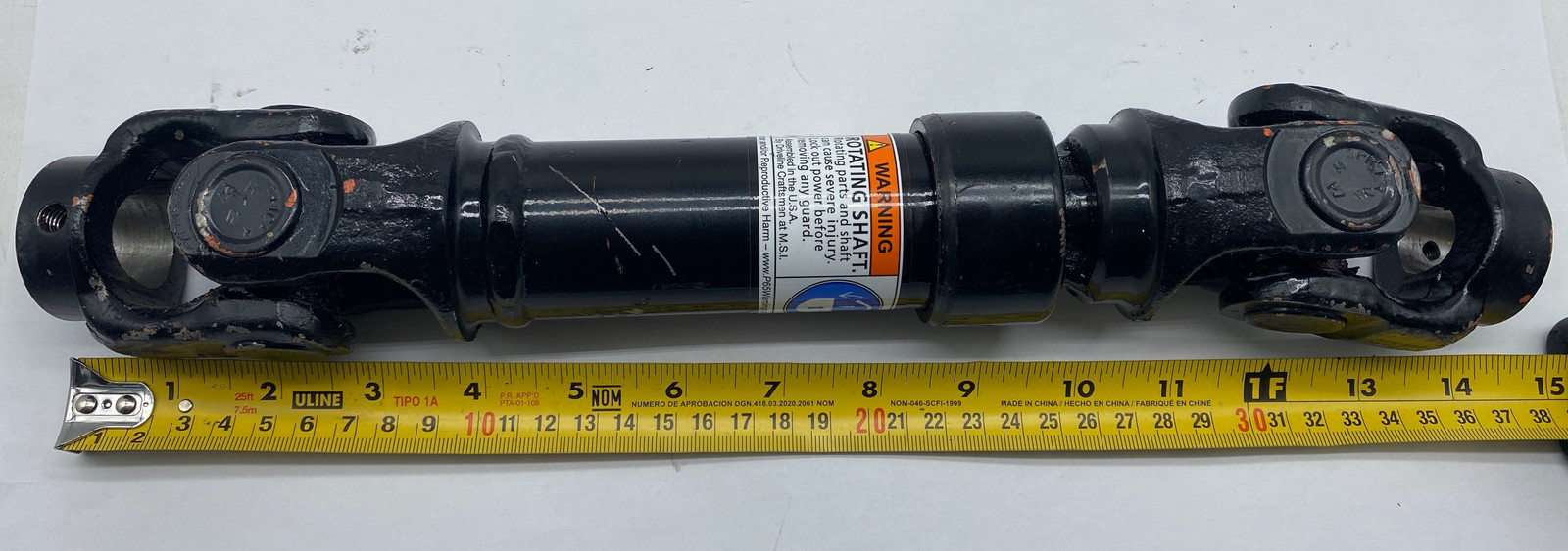 New American Lafrance 25X20 Rotating Shaft, Universal Couplings 25mm &amp; 2... - $218.00