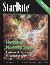 Star Date Nov Dec 2017 Monster Stars Pulsars Birth Universe Galaxy Space... - $15.84
