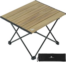iClimb Ultralight Compact Camping Alu. Folding Table with Carry Bag, Two Size - £31.35 GBP