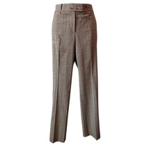 Anne Klein Gray, Beige, Black &amp; Pink Plaid Pantsuit  - $84.15