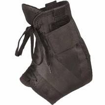 MLR Soft Ankle Brace w/Straps Black Medium Women&#39;s 10-12 Men&#39;s 9-11 - $17.46