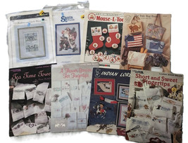 Cross stich Leaflets Charts More Than Main Pic - £4.01 GBP+