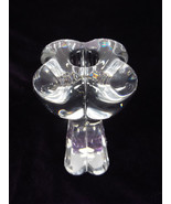 Vintage Mid Century Modern Signed Baccarat Diomede Crystal 7&quot; Candlestic... - £193.05 GBP