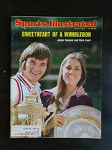 Sports Illustrated July 15, 1974 Jimmy Connors &amp; Chris Evert Wimbledon 324 - £5.53 GBP