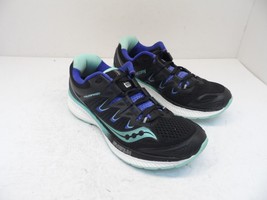 Saucony Women&#39;s S10413-4 Triumph ISO 4 Running Shoe Black Violet Size 7M - £28.46 GBP