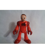 Fisher Price Imaginext Replacement Figure Red Outfit w/ Dragon  - £2.00 GBP