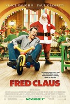 2007 Fred Claus Movie Poster 11X17 Vince Vaughn Santa Claus Christmas  - £9.77 GBP