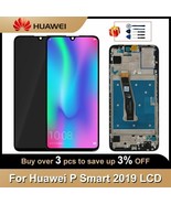 6.21&quot; For Huawei P Smart 2019 LCD POT-LX1 L21 Display Screen POT-LX3 LCD... - $45.15+