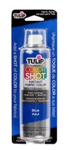 Blue - Tulip ColorShot Instant Fabric Color Spray Paint (3oz) - £7.79 GBP
