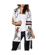 Ed Hardy Christian Audigier Scarf Adult Skull Tattoo Death or Glory Vint... - $474.99 MXN