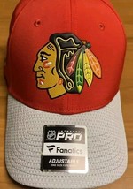 NHL Chicago Blackhawks Mens 2020 Fanatics Pro Adjustable Hat - £18.60 GBP