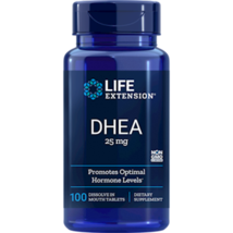 NEW Life Extension DH EA 25mg Maintains Youthful Hormone Balance 100 Cap... - $18.28