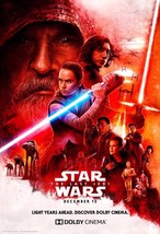 Star Wars The Last Jedi Movie Poster Dolby Film Art Print 14x21&quot; 24x36&quot; ... - £9.51 GBP+