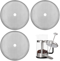 French Press Cafetiere Filter Mesh Screen Coffee French Press Filters 4 Inch Sta - £6.80 GBP