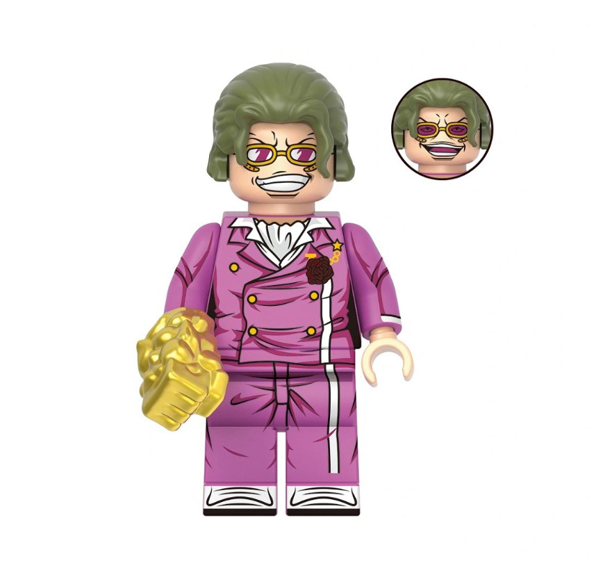 Minifigure Gild Tesoro One Piece Cartoon Tv Show Anime US Seller - $7.98