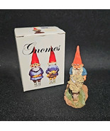 Klaus Wickl Gnome Wilbur 1993 Enesco In Box Fairy Garden - $461.74 MXN