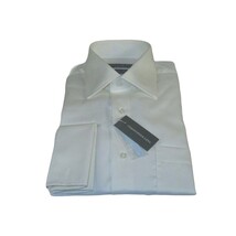 Men's Dress Shirt Christopher Lena 100% Cotton Wrinkle Free C507WD0F Ecru image 6