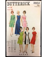Uncut 1960s Size 12 Bust 32 Dress Evening Gown Glamour Butterick 3952 Pa... - £7.11 GBP