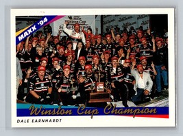 Dale Earnhardt Winston Cup Champion #238 1994 Maxx Richard Childress Racing - £2.36 GBP