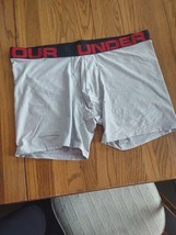 3XL Under Armour Briefs Grey-Brand New-SHIPS N 24 HOURS - £14.61 GBP