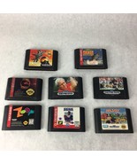 Lot of 8 Mortal Kombat Zoop MIG-29 MONOPOLY Outdoor Bass  Sega Genesis A... - $41.57