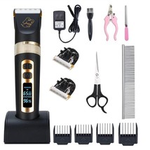 BaoRun P9 P2 Professional Pet Shaver Cats Dogs Hair Cutter Trimmer Dog Grooming  - £53.98 GBP+