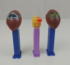 Vtg Lot of 3 Pez Dispensers Penn State, Michigan NCAA Football,&amp; Coach&#39;s... - $183.57 MXN
