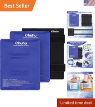 Pain Relief Gel Ice Packs – 14&quot; x 11&quot; Hot &amp; Cold Therapy, Durable &amp; Adju... - $700.57 MXN