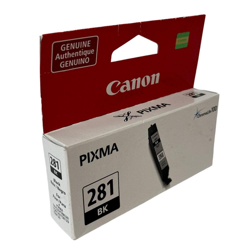 Primary image for Canon Pixma ChromaLife 100 Black 281 Ink Tank Reservoir New In Package CLI-281