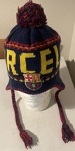 FCB Football Club Barcelona Messi Soccer Beanie - £7.51 GBP