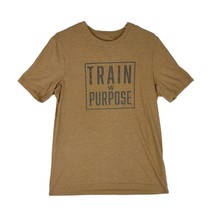 5.11 TACTICAL PT-R Men&#39;s M Train W Purpose Always T-Shirt, Brown Training Tee - £16.74 GBP