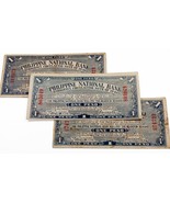 1941 Philippines National Banque - Cebu 1 Peso Billets, plein De 3 P-S215 - $71.32 CAD