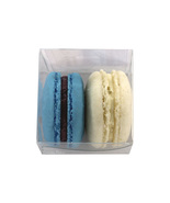 Stylish Blue and White Macaron Party Favors - Pack of 10 - £39.51 GBP