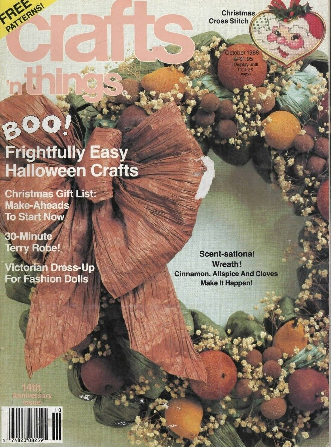 Crafts 'n Things Crafting Magazine October 1988 - Halloween - £3.24 GBP
