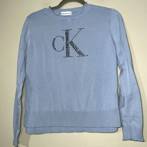 BLUE CALVIN KLEIN JEANS SWEATER - $9.80