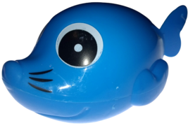 Easter Swimming Seal Wind Up Aquatic Water Bath Tub Toy Twist Knob Sea Animal 3+ - £8.66 GBP