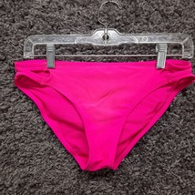 California Waves Bikini Bottom Swimwear Women Large Pink Stretch Ladies - $7.76