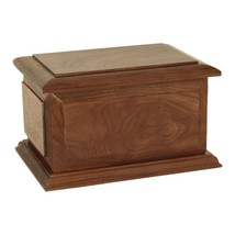 Boston Walnut Wood Cremation Urn - £197.69 GBP