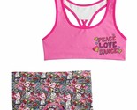 JoJo Siwa Girls Bra &amp; Boy Short Underwear SET Nickelodeon Pink NEW Medium 8 - $15.83