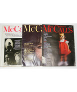 3 Vintage McCALL&#39;S Magazines - 1961, 1962 &amp; 1966 - £11.55 GBP