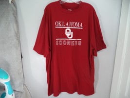 Oklahoma Sooners Embroidered Concepts Sport Men&#39;s XLT T-Shirt USA Red Wh... - €12,79 EUR
