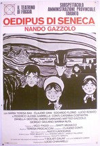 Nando Gazzolo – Original Theater Poster – Oeidipus Di Seneca – Poster – ... - $142.48